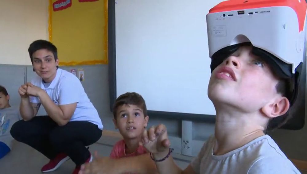 La realidad virtual llega a los colegios