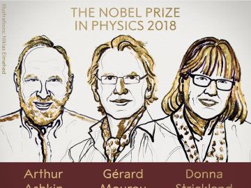 Premios Nobel de Física 2018