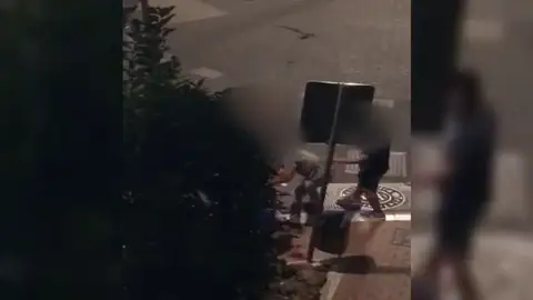 Violenta pelea entre dos hombre en Coín Violenta pelea entre dos hombre en Coín