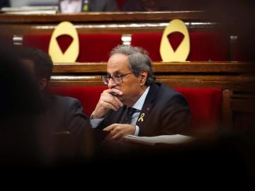  El presidente de la Generalitat, Quim Torra