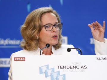 La ministra de Economía Nadia Calviño