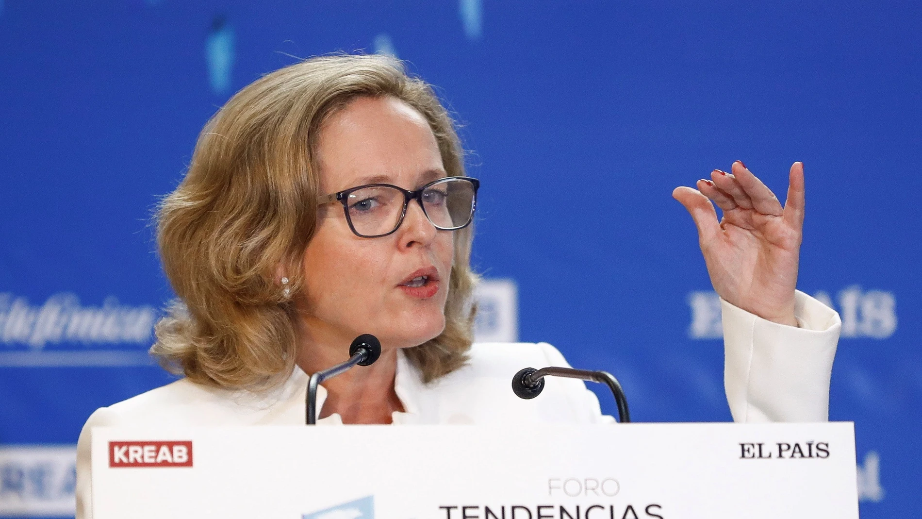 La ministra de Economía Nadia Calviño La ministra de Economía Nadia Calviño
