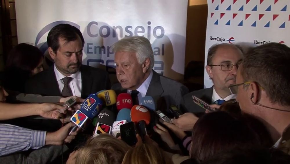 Felipe González ve a los independentistas "en una posición binaria" en la que "es muy difícil que haya negociación"