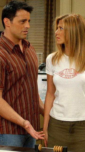 Joey y Rachel en 'Friends' 