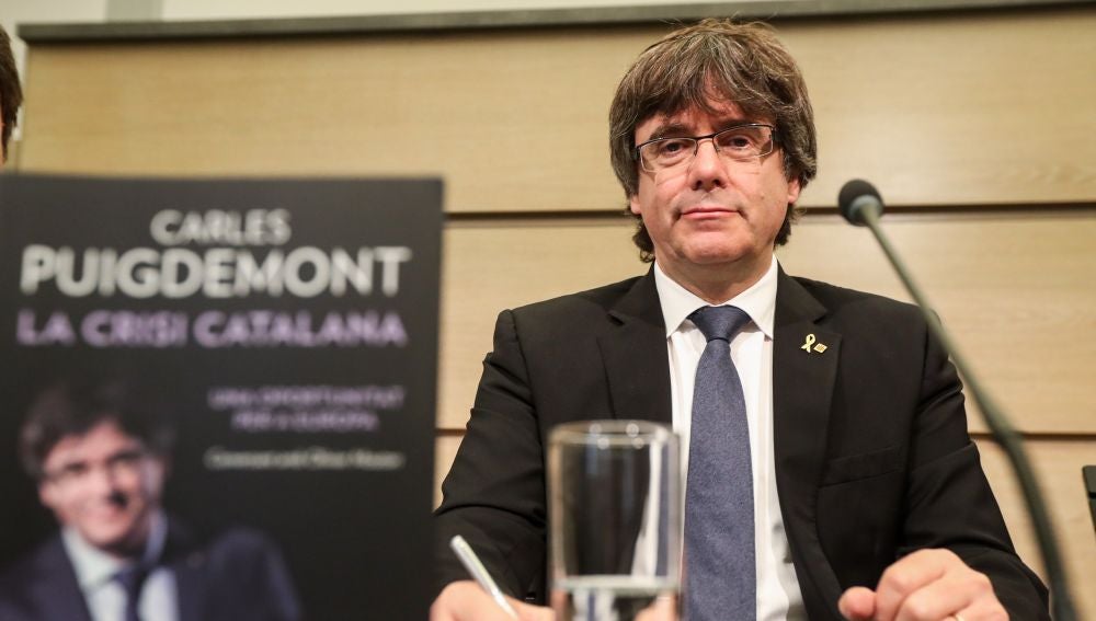 El expresidente de la Generalitat catalana Carles Puigdemont