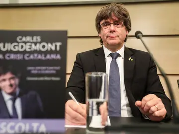 El expresidente de la Generalitat catalana Carles Puigdemont El expresidente de la Generalitat catalana Carles Puigdemont