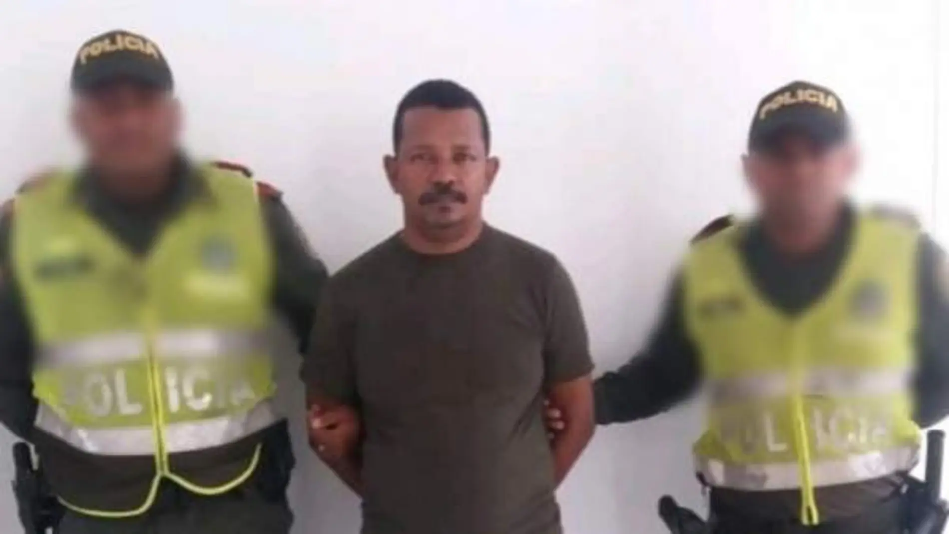El sospechoso de matar e incinerar a una niña en Colombia El sospechoso de matar e incinerar a una niña en Colombia