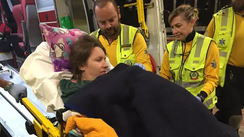 La joven de 21 años tras da a luz en la calle en Madrid La joven de 21 años tras da a luz en la calle en Madrid