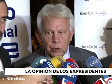 El expresidente del Gobierno Felipe González El expresidente del Gobierno Felipe González