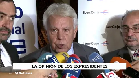 El expresidente del Gobierno Felipe González El expresidente del Gobierno Felipe González