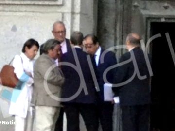 Cuatro altos cargos del Gobierno de Sánchez se reúnen en el Valle de los Caídos para acelerar la exhumación de Franco