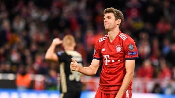 Muller lamenta una acción del Bayern de Múnich