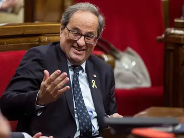 El presidente de la Generalitat, Quim Torra El presidente de la Generalitat, Quim Torra