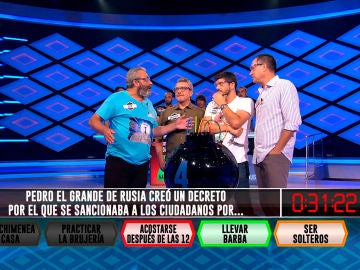 'Los Lobos' se salvan en '&iexcl;Boom!' "por llevar barba"