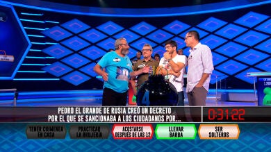 'Los Lobos' se salvan en '¡Boom!' 