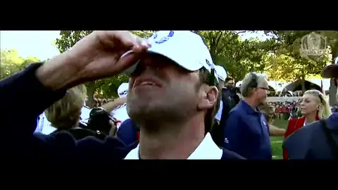 Sale a la luz el vídeo con el que el equipo europeo se motivó para ganar la Ryder Cup Sale a la luz el vídeo con el que el equipo europeo se motivó para ganar la Ryder Cup