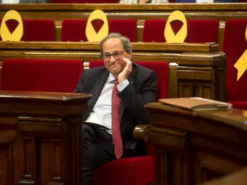 El presidente de la Generalitat, Quim Torra El presidente de la Generalitat, Quim Torra