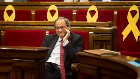 El presidente de la Generalitat, Quim Torra El presidente de la Generalitat, Quim Torra