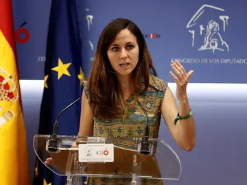 La portavoz adjunta de Podemos en el Congreso, Ione Belarra La portavoz adjunta de Podemos en el Congreso, Ione Belarra