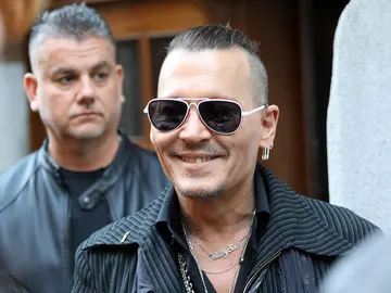 Johnny Depp en una de sus últimas apariciones públicas Johnny Depp en una de sus últimas apariciones públicas