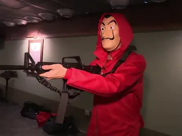 "La casa de papel " se convierte en el juego de escape más grande de Europa "La casa de papel " se convierte en el juego de escape más grande de Europa