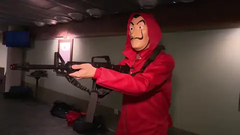 "La casa de papel " se convierte en el juego de escape más grande de Europa "La casa de papel " se convierte en el juego de escape más grande de Europa