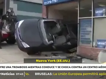 Un hombre de 68 años sufre una trombosis conduciendo y se empotra contra el centro de salud al que acudía Un hombre de 68 años sufre una trombosis conduciendo y se empotra contra el centro de salud al que acudía