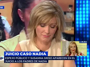 El disgusto de Susanna Griso con el 'caso Nadia': "Me parece alucinante que hagan creer que estábamos conchabados con la estafa" El disgusto de Susanna Griso con el 'caso Nadia': "Me parece alucinante que hagan creer que estábamos conchabados con la estafa"