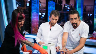 La sorprendente anodización instantánea de Marron en 'El Hormiguero 3.0'