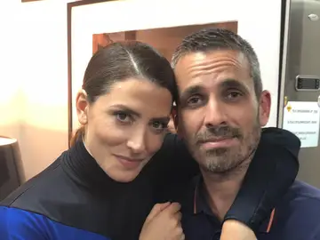 Damián Mollá y Bárbara Lennie en 'El Hormiguero' Damián Mollá y Bárbara Lennie en 'El Hormiguero'