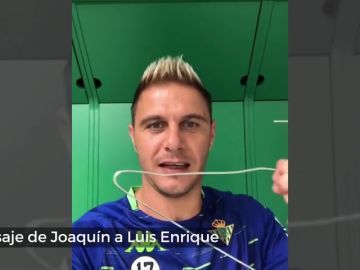 El mensaje de Joaquín a Luis Enrique tras no ir convocado con España: "Quillo, la percha está aquí..." 