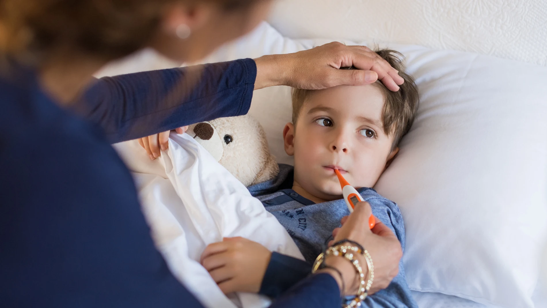 Niño enfermo