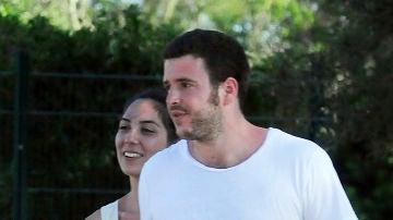Álex Lequio y su novia Francisca