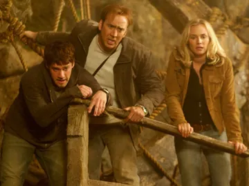 Nicolas Cage y Diane Kruger en La Búsqueda Nicolas Cage y Diane Kruger en La Búsqueda