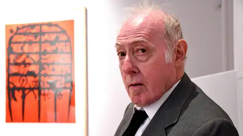 Imagen de archivo del pintor Eduardo Arroyo Imagen de archivo del pintor Eduardo Arroyo