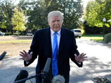 El presidente de Estados Unidos, Donald Trump El presidente de Estados Unidos, Donald Trump