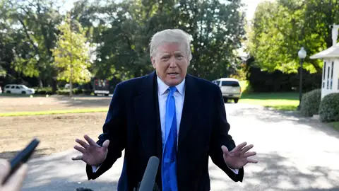 El presidente de Estados Unidos, Donald Trump El presidente de Estados Unidos, Donald Trump