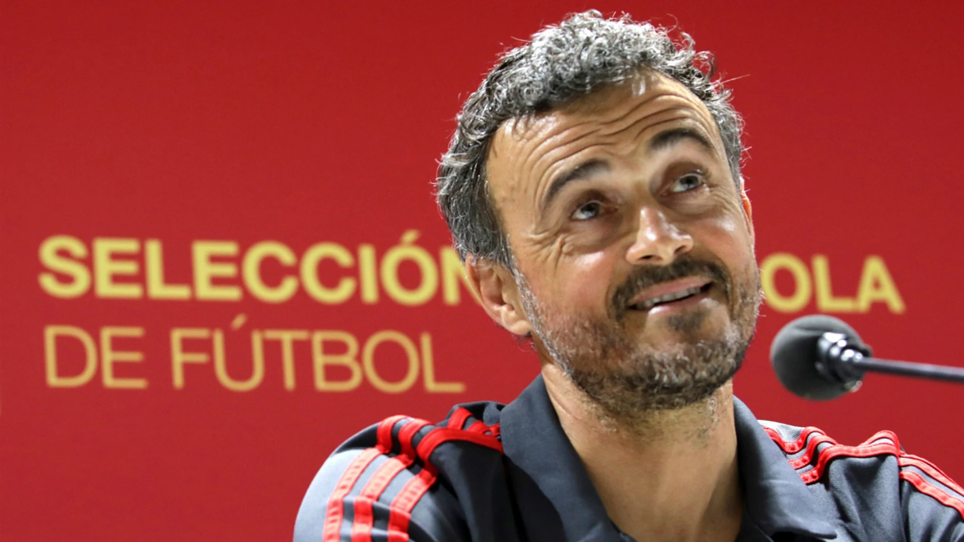 Luis Enrique, en rueda de prensa Luis Enrique, en rueda de prensa