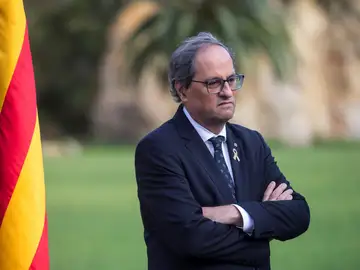 El presidente de la Generalitat, Quim Torra El presidente de la Generalitat, Quim Torra