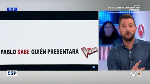 Susanna Griso se 'enfada' con Pablo Motos: "¿Él sabe quién va a presentar 'La Voz' y yo no lo sé?" Susanna Griso se 'enfada' con Pablo Motos: "¿Él sabe quién va a presentar 'La Voz' y yo no lo sé?"