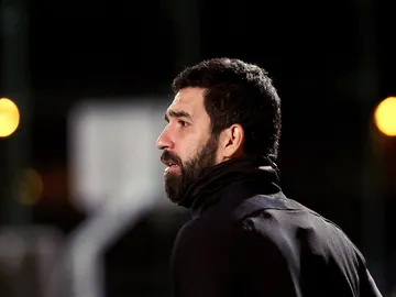 El centrocampista turco Arda Turan El centrocampista turco Arda Turan