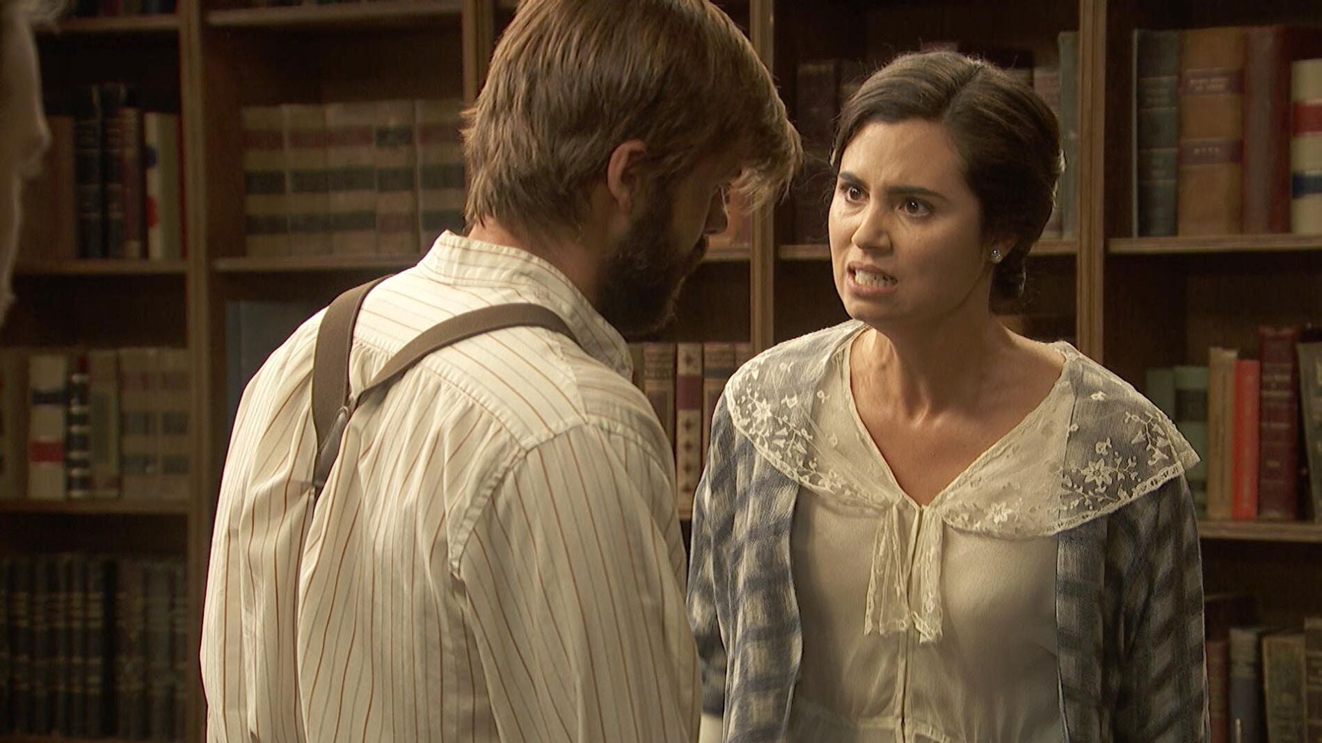 Mar&iacute;a se enfrenta a Gonzalo: "Eres un embustero y un desgraciado"