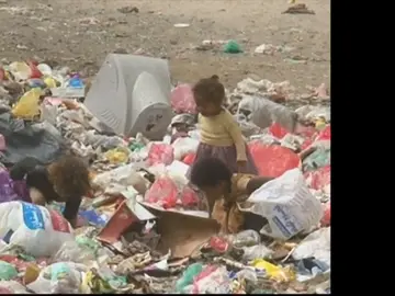 Los niños, los más afectados por la guerra civil en Yemen Los niños, los más afectados por la guerra civil en Yemen