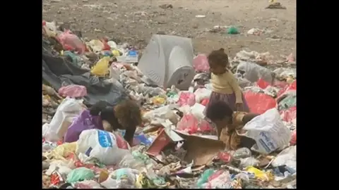 Los niños, los más afectados por la guerra civil en Yemen Los niños, los más afectados por la guerra civil en Yemen