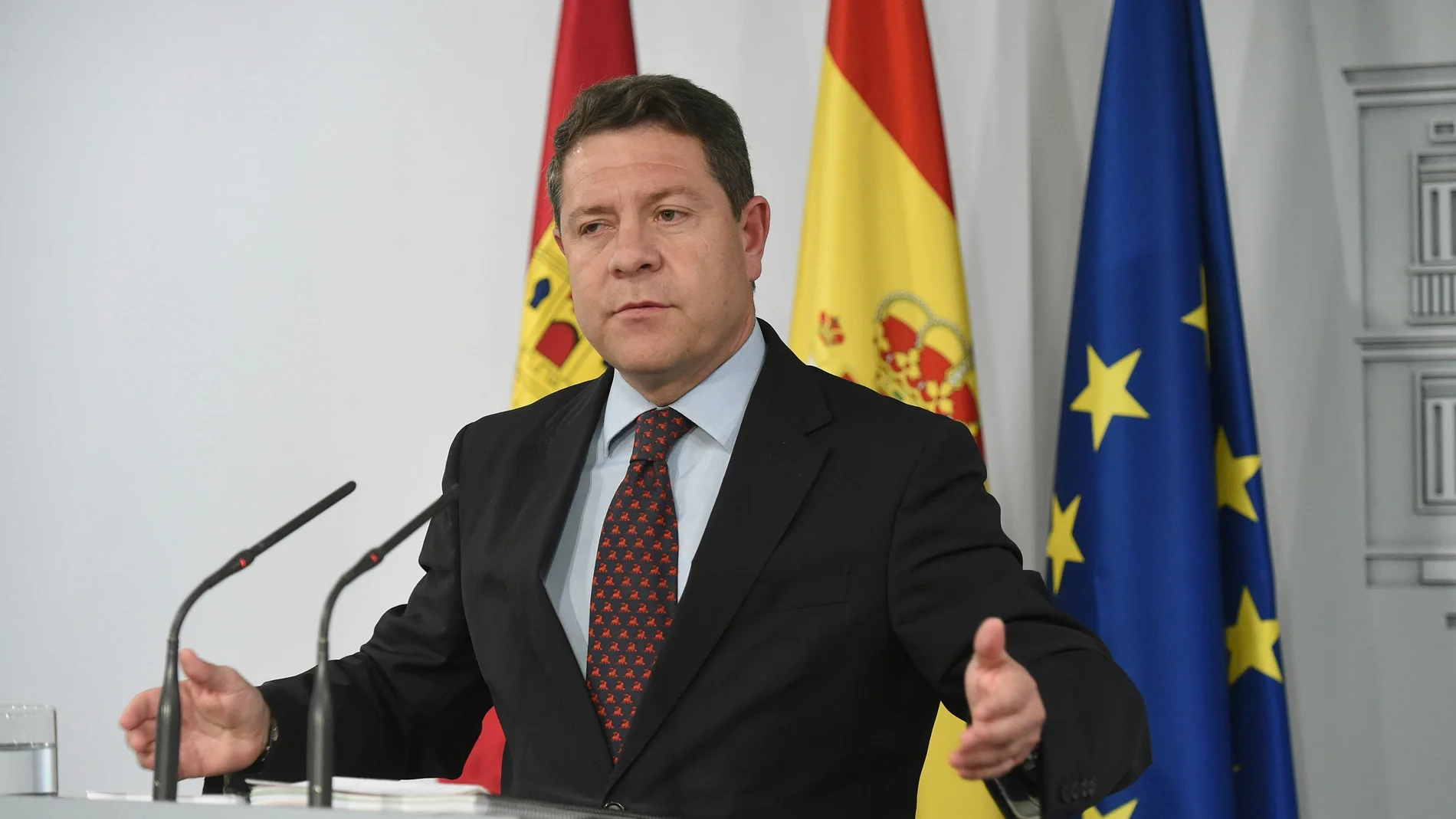 El presidente de Castilla-La Mancha, Emiliano García-Page El presidente de Castilla-La Mancha, Emiliano García-Page
