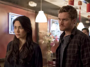 Jessica Henwick y Finn Jones en 'Iron Fist' Jessica Henwick y Finn Jones en 'Iron Fist'