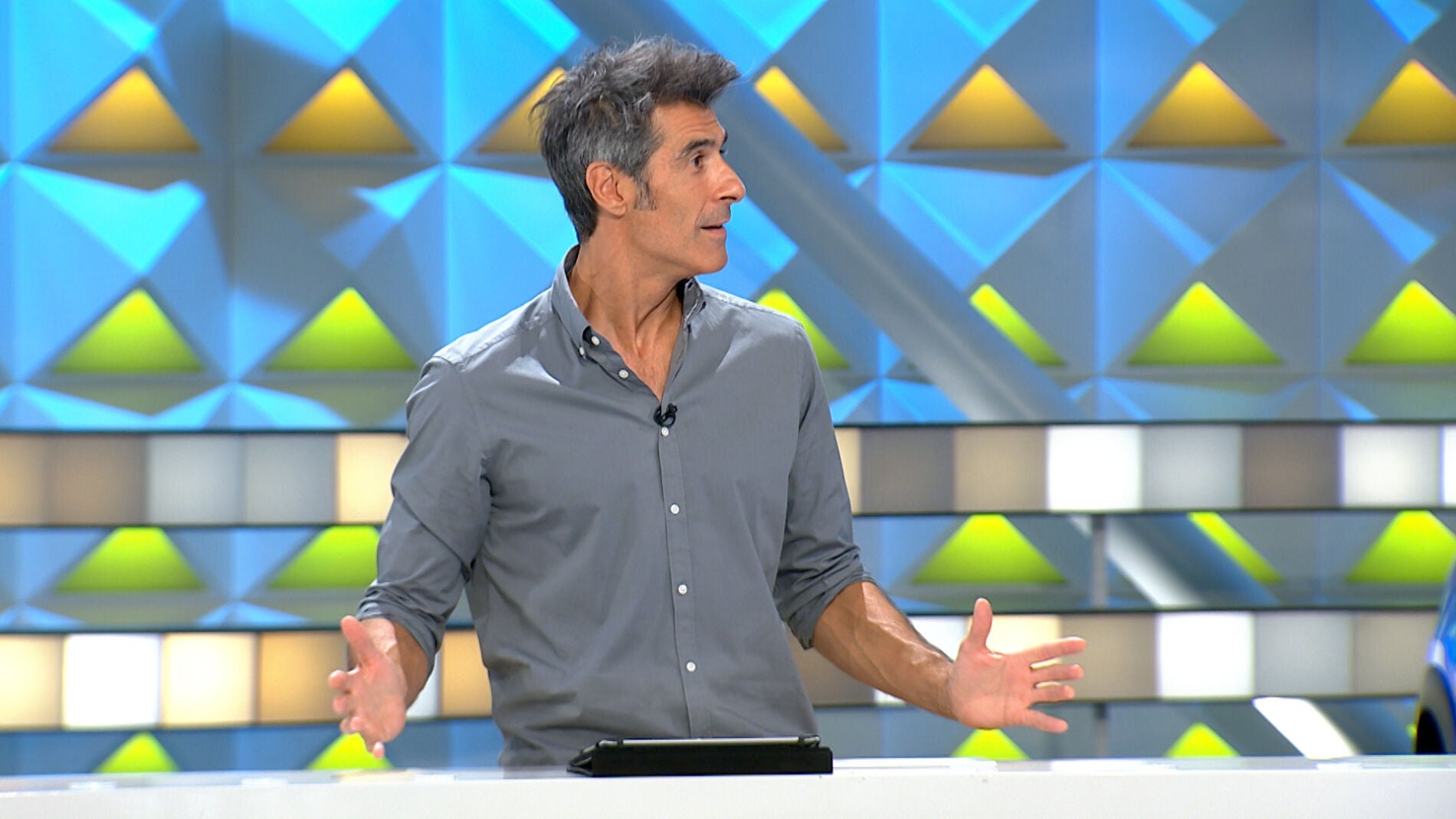 Jorge Fern&aacute;ndez admite que se ha hecho mayor porque le apetece comer verduras 