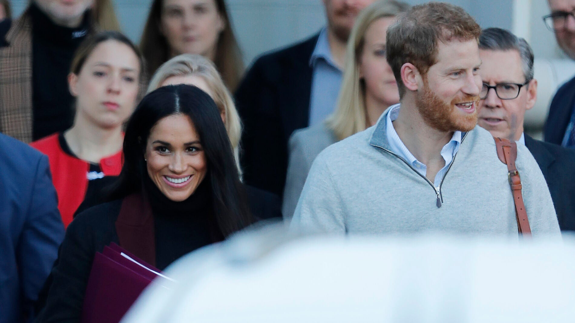 Meghan Markle y el príncipe Harry