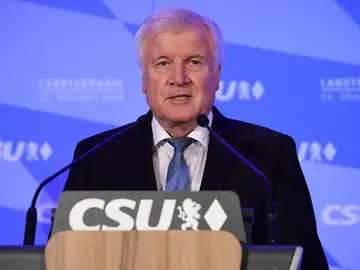 Horst Seehofer, ministro del Interior alemán y uno de los líderes del CSU Horst Seehofer, ministro del Interior alemán y uno de los líderes del CSU