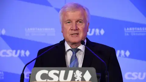 Horst Seehofer, ministro del Interior alemán y uno de los líderes del CSU Horst Seehofer, ministro del Interior alemán y uno de los líderes del CSU